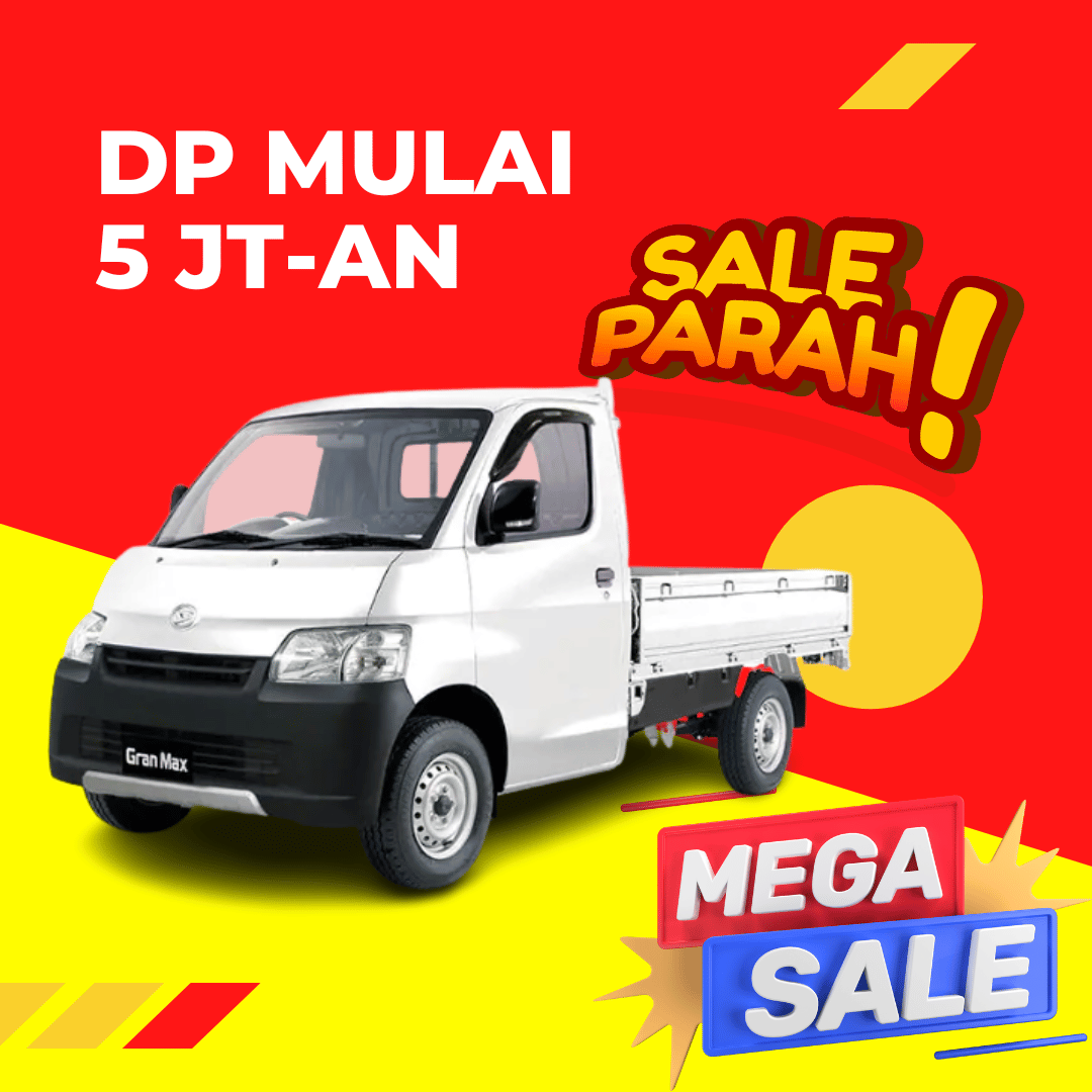 Promo Daihatsu Gran Max - Harga Kredit Daihatsu Gran Max Pick Up : DP 5 Jutaan