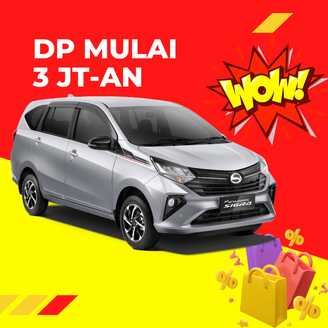 Promo Daihatsu Sigra - Harga Kredit Daihatsu Sigra : DP 3 Jutaan