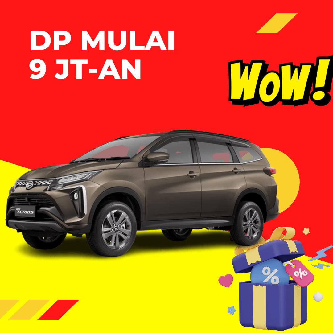 Promo Daihatsu Terios - Harga Kredit Daihatsu Terios : DP 9 Jutaan